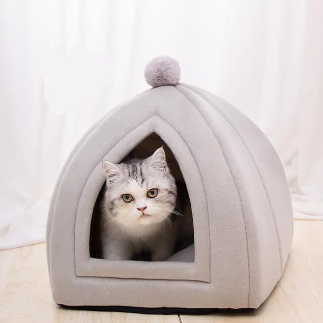 Cat Hut House Bed