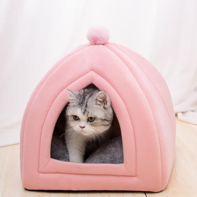 Cat Hut House Bed