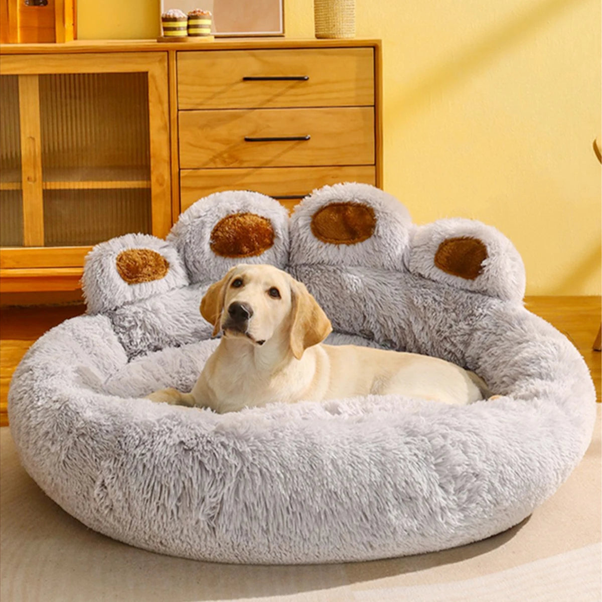 Fluffy Winter Dog Bed β Ultra-Soft Warm Pet Sofa Mat for Dogs & Cats | Cozy Kennel Basket