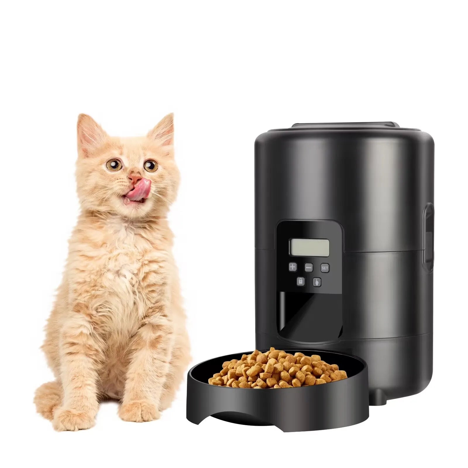 Smart Pet Feeder with Camera – WiFi Automatic Food Dispenser for Cats & Dogs (2L)