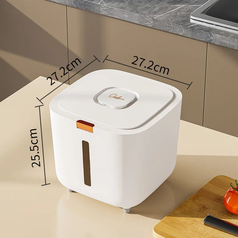 Pet Food Storage Barrel – Large Airtight Container for Cat & Dog Food | Moisture-Proof Sealed Pet Food Bin