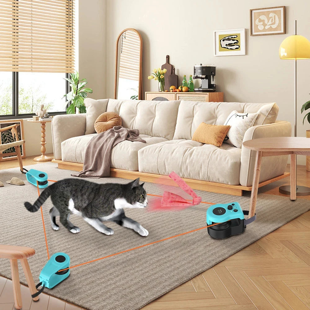 Interactive Cat Exercise Wheel – Adjustable Speed Treadmill Toy for Indoor Cats